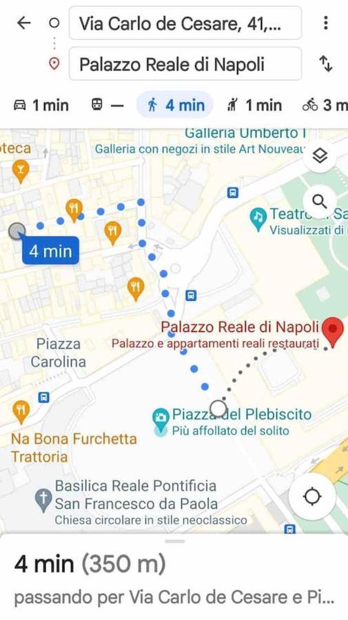 Traversa Toledo, Intero Al Plebiscito Napels